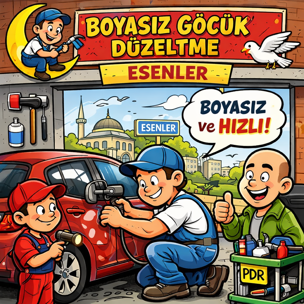 Boyasız Göçük Düzeltme Esenler