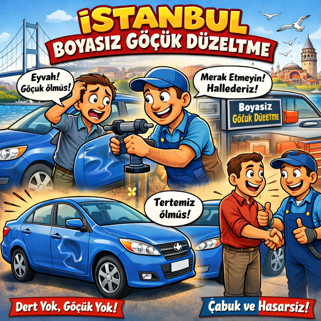 İstanbul Boyasız Göçük Düzeltme