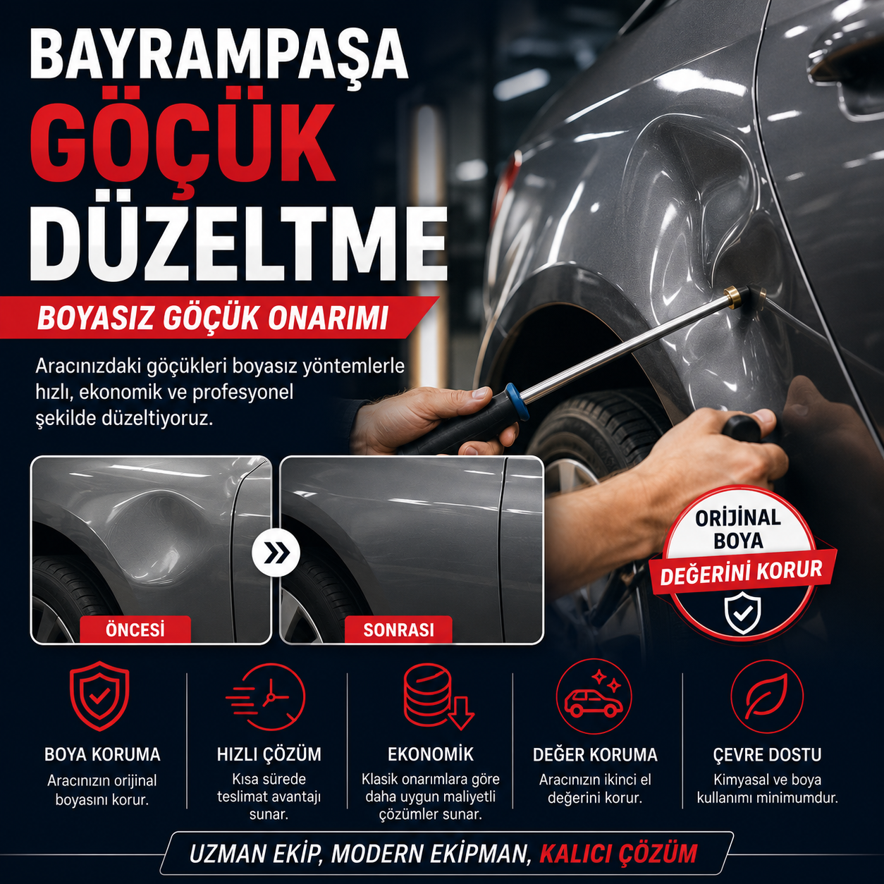 Bayrampaşa göçük düzeltme