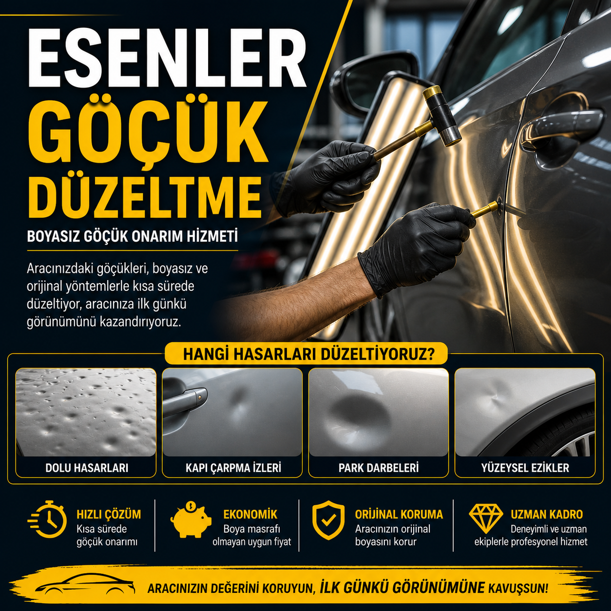 göçük düzeltme