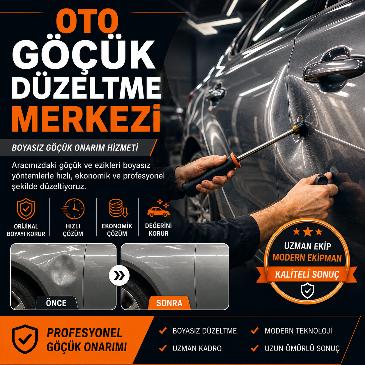 Oto Göçük Düzeltme