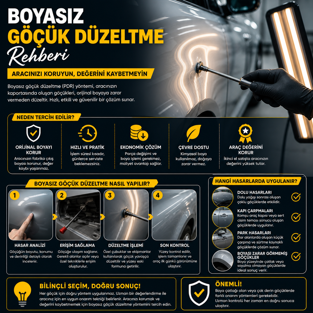 göçük düzeltme rehberi