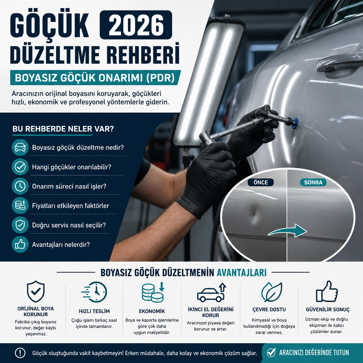 Göçük Düzeltme Rehberi 2026